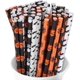 thumbnail image 1 of 200pcs Halloween Paper Straw-biodegradable Pumpkin Bat Spider Skull Drinking Straw,black Orange White Paper Straws, 1 of 5