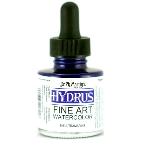 UPC: 0090385408218 | Dr. Ph. Martin s Hydrus Fine Art Watercolor  1.0 oz  Ultramarine (8H)