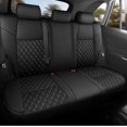 thumbnail image 5 of Juego completo personalizado de fundas de cuero para asientos de coche para Toyota Corolla Cross 2022 2023, accesorios protectores de diseño interior de coche, 5 of 5