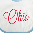 thumbnail image 4 of Inktastic Ohio Boys or Girls Baby Bib, 4 of 4