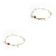 thumbnail image 2 of Jumpingount de cristal de aleación Bohemio Adolescente Lindo Brazalete con cuentas Fecha de compromiso Joyería hecha a mano Regalos de Cuenta rosa 2piezas, 2 of 6