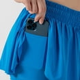 thumbnail image 3 of El Entrenamiento La Yoga Pone en Cortocircuito Los Pantalones Cortos 2 Del Talle 1 Spandex para Aptitud, 3 of 9
