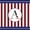 A Letter, variant on Manfei Patriotic Monogrammed A Twin Duvet Cover, Star Stripe Pattern Twin Bedding, Red White Blue, Navy Reversible 2pcs, 1 Duvet Cover and 1 Pillowcase