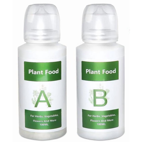 Cityfarmer Hydroponic AB Plant Food Nutrients, A & B Fertilizer for Hydroponics