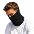 thumbnail image 5 of UPF 50 UV Protection Cooling Neck Gaiter Breathable Scarf Face Clothing Neck Gaiter Mask Sunscreen Breathable Bandana for Cycling Fishing Running Outdoor Sports Men Women Black Free Size, 5 of 7