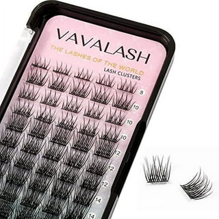 VAVALASH Individual Cluster Lashes 40 PCS DIY Eyelash Extension Light and  Soft Faux Mink Slik Lash Clusters Easy Full Lash Extensions DIY at Home