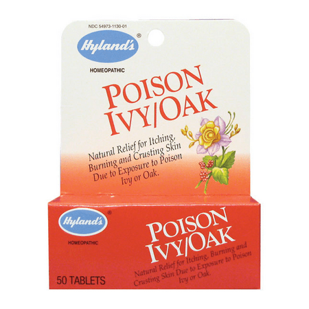 Hyland's Poison Ivy/Oak 50 Tabs (Best Homeopathic Remedy For Poison Ivy)
