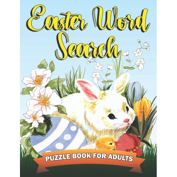 Easter Word Search Puzzle Book for Adults: Large Print Word Search book for Adult and Seniors with 1000  Puzzles (Paperback)