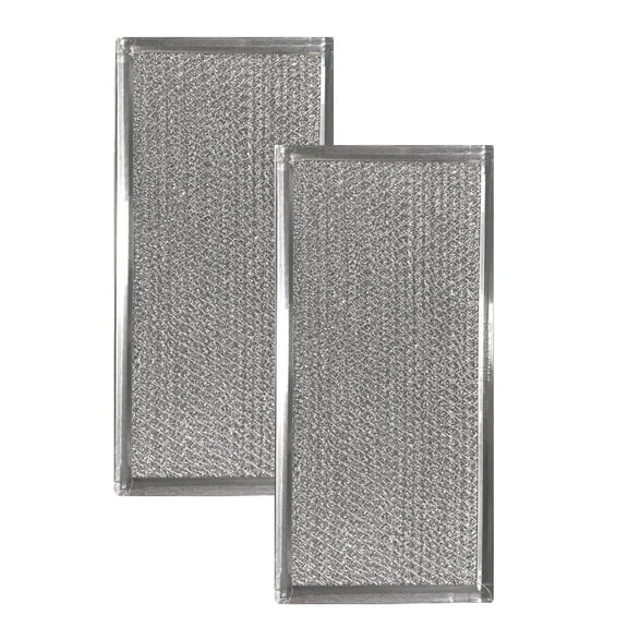 Air Filter Factory Replacement for W10535950 PS8769987 Microwave Oven 12-Layer Aluminum Grease Filters 2-Pack