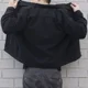 thumbnail image 4 of Abrigo vaquero para hombre, chaqueta vaquera negra de otoño, chaqueta vaquera de una pieza para hombre, ropa masculina de marca de bajo coste al precio más bajo, holgada, lavada, a la moda, 4 of 5