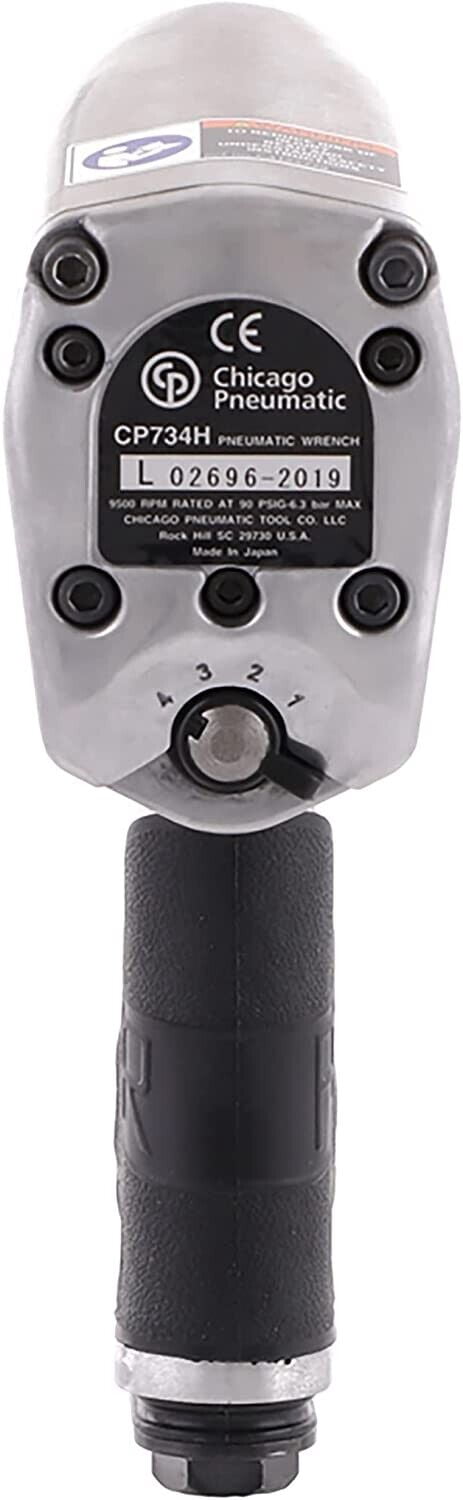 Chicago Pneumatic CP734H 1/2" Drive Heavy-Duty Air Impact Wrench, 425 ft lbs