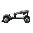 thumbnail image 6 of Gift for Elderly! MAX PLUS GREY 4 Wheels Outdoor Compact Mobility Scooter with 2pcs*20AH Lead acid Battery, 16Miles, USB Charger Port & Cup Holders, 300W Motor, 6 of 7
