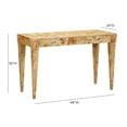 thumbnail image 2 of TOV Furniture Brandyss Natural Burl Work Desk, 2 of 8