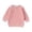 Pink, variant on Ashirexll Girls Sweatshirts Solid Raglan Sleeve French Round Neck Sweatshirt for Toddler Girls 0-4 Years