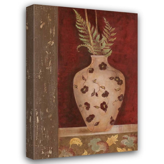 Tava Studios 13x18 Gallery Wrapped Canvas Wall Art Titled - Fern Fantasia I