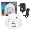 thumbnail image 1 of 168W Nail Polish Dryer Infrared Induction UV Nail Lamp 4 Gears Nail Curing Machine 100~240VUS Plug, 1 of 5