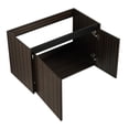 thumbnail image 7 of 30 Inch Bathroom Vanity with Thick Edge Resin Sink, Eco - Friendly, Wall - Mounted for Organizing Small Bathrooms, 7 of 7