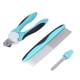 thumbnail image 1 of Cortauñas para mascotas, seguro, ergonómico, profesional, LED, recortador de garras para mascotas, Kit de peine para el pelo con lima para perros y gatos, 1 of 8