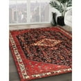 thumbnail image 3 of Ahgly Company Machine Washable Indoor Rectangle Traditional Sienna Brown Area Rugs, 7' x 9', 3 of 7