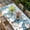 Blue, variant on Blue Snowman Christmas Table Cloths for 6 Foot Rectangle Tables, Xmas Tree Snowflake Winter Rustic Elk Patio Waterproof Elastic Fitted Tablecloths, Washable Rectangular Table Cover for Camping