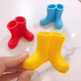 thumbnail image 3 of Silicone Toothbrush Holder,4Pcs Rain Boot Toothbrush Holder Drainage Toothbrush Ventilated Mould-Proof Tooth, 3 of 4