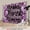 Purple, variant on Fluzimir 10x8ft Happy birthday banner background Decoration, purple balloon flag decorated party supplies,photo props background Perfect for Birthdays, Anniversaries (Only Backdrop)