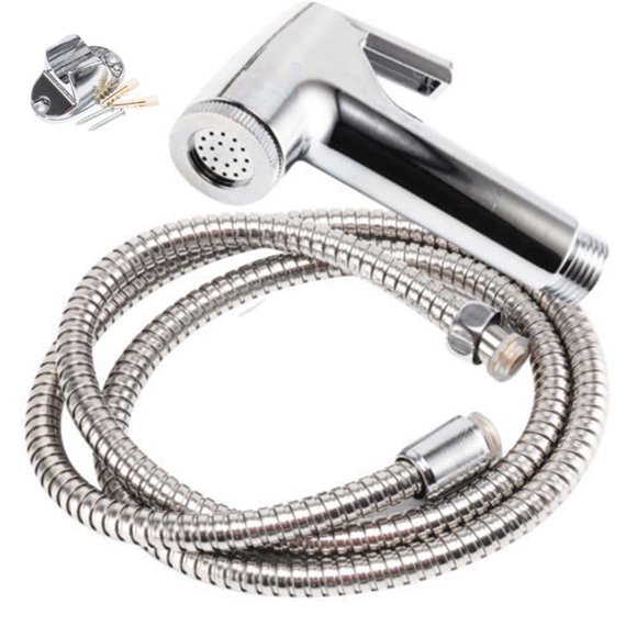 RKSTN Plastic Shower Hose Bidet Spray Hygienic Toilet Shower Hose Set Muslim