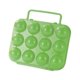 thumbnail image 4 of Contenedor portátil para guardar huevos, caja de protección con 12 compartimentos, ideal para mochileros, senderismo, caravanas y hogares. Verde, 4 of 8