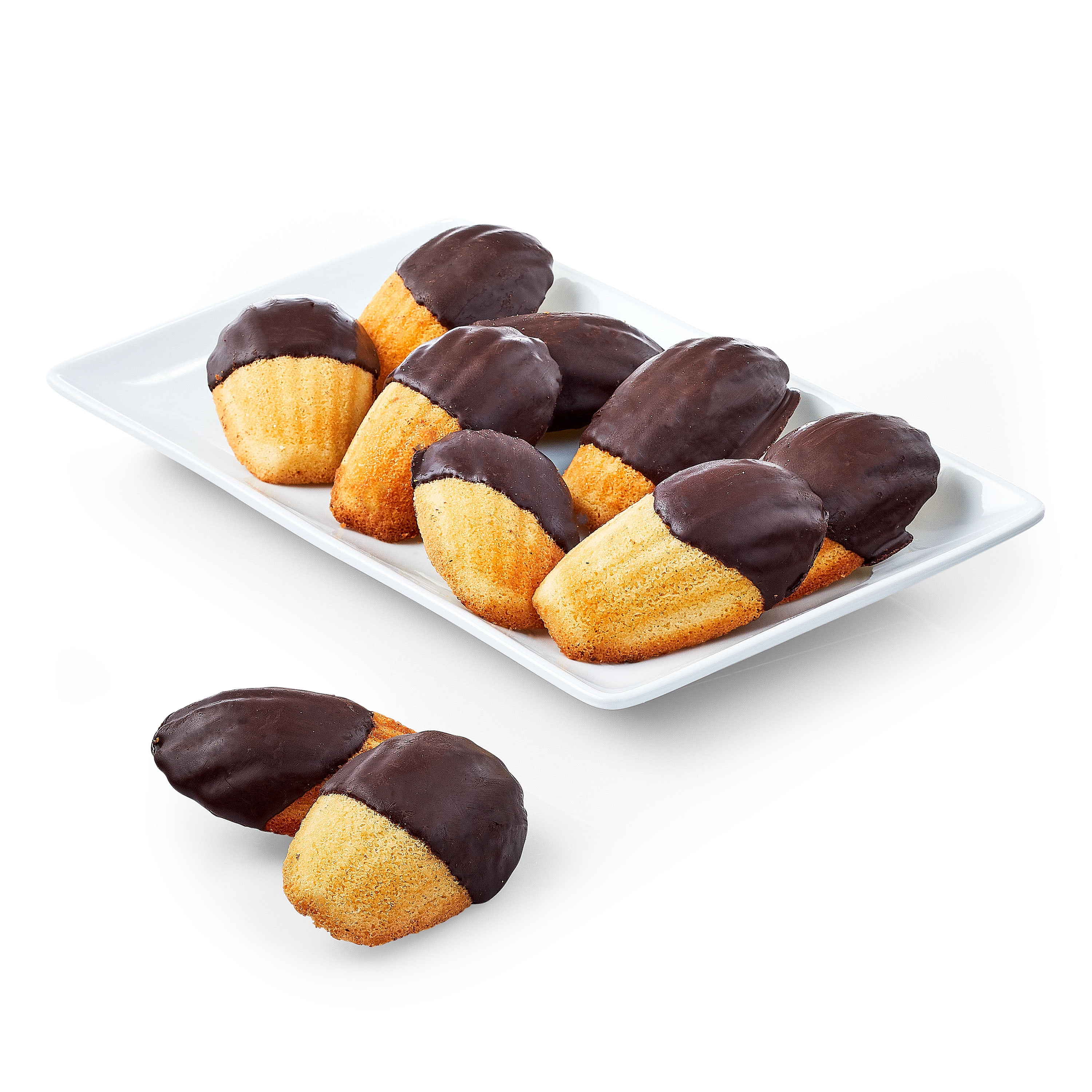 Freshness Guaranteed Chocolate Flavor Dipped Madeleines, 8.5 oz, 10 Count (Ready To Eat)
