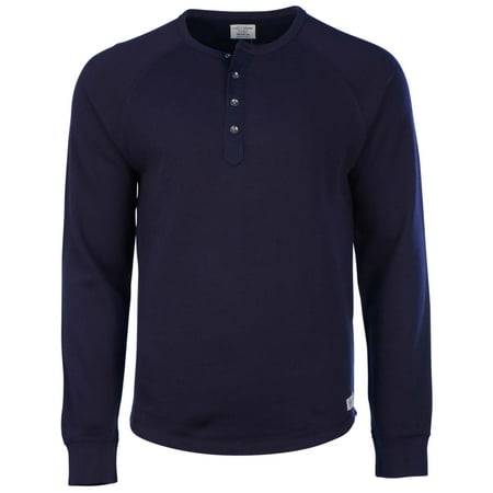 Lucky Brand Men's Seed Stitch Pique Henley Shirt