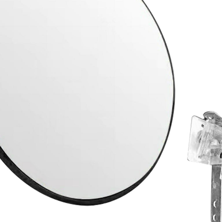 Convex Mirror Parking Mirror Office Security Spot Mirror Driveway Traffic  Road Curved Safety Mirror Warehouse Wide Angle Corner Mirror , 30cm outdoor  
