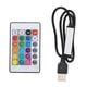thumbnail image 5 of Controlador de tira LED Bluetooth, USB Bluetooth RGB Luz Tira de luz Control remoto Controlador de tira de luz Rendimiento lleno de energía, 5 of 8