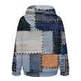thumbnail image 5 of YEJIMAN Sweatshirt for Women Long Sleeved With Gradient Letter Printed Pockets And Comfort Hoodie, 5 of 9
