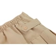 thumbnail image 6 of ToBeInStyle Girl's Box Pleated Uniform Skort - Khaki - Size 8, 6 of 6