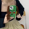 thumbnail image 2 of Funda Divertida Verde Para Teléfono Móvil Elegante Y Resistente Para Tu Smartphone, 2 of 2