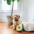 thumbnail image 4 of ZippyPaws Plush Dog Toy NomNomz - Avocado, 4 of 4