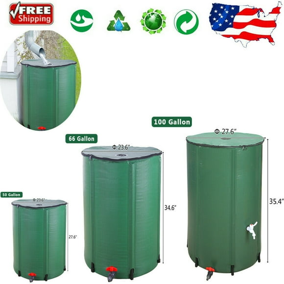 Collapsible Rain Barrels