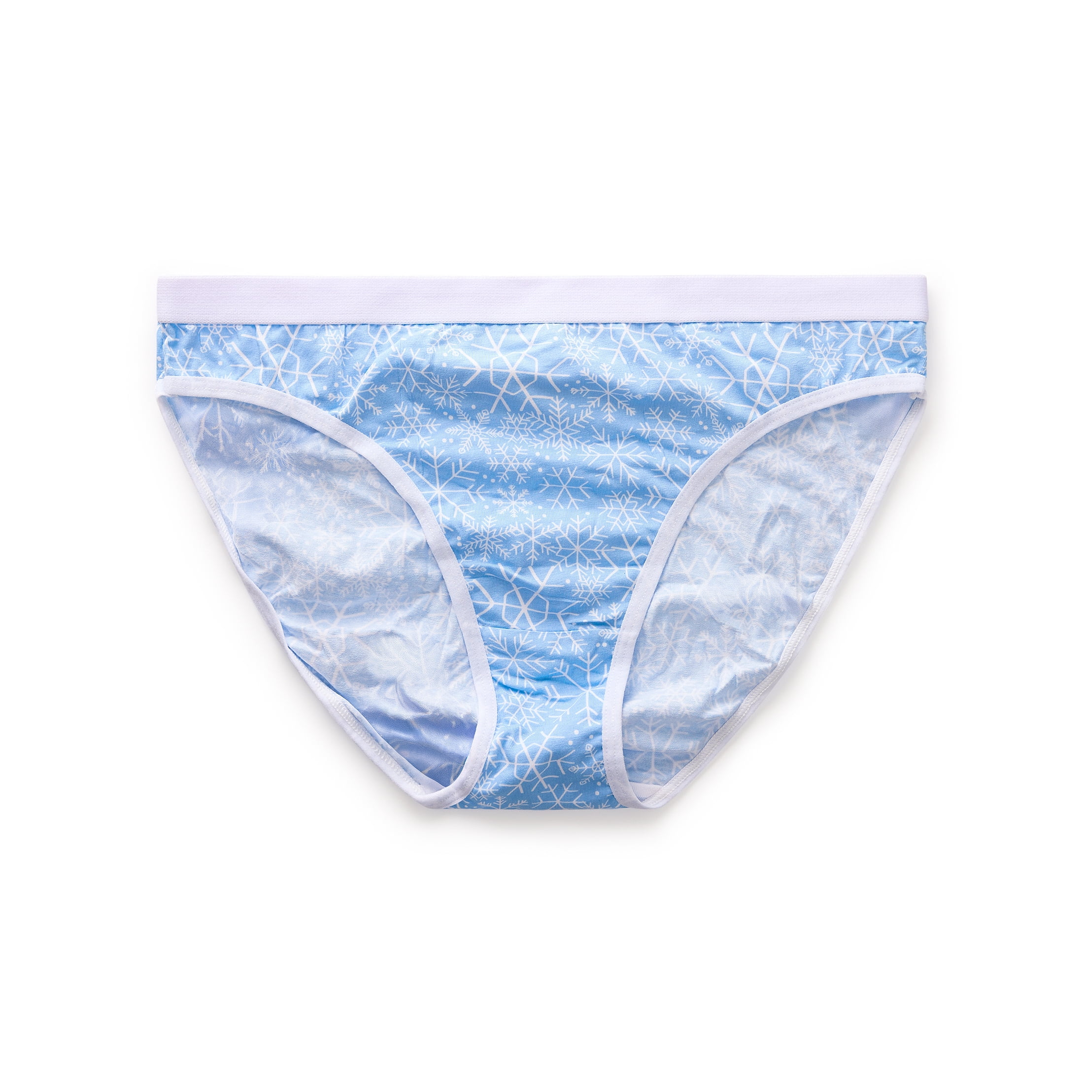 Packed Party Women's Snowman Giftable Christmas, 3-Pack Bikini Panties, Sizes S-XXL