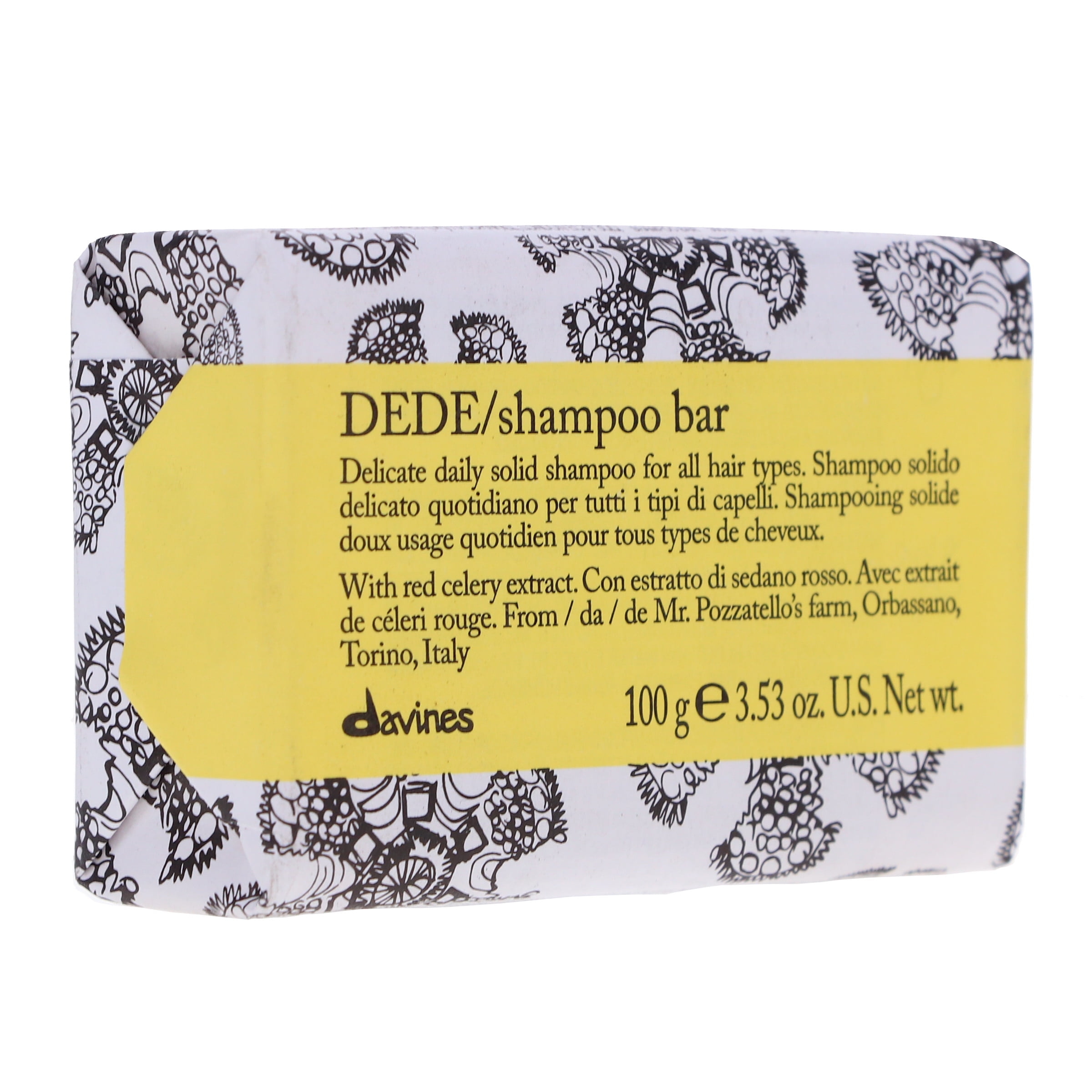 Davines DEDE Delicate Daily Shampoo Bar 3.53 oz