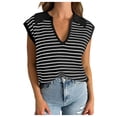 thumbnail image 1 of HNMKIU Tank Tops Women Summer Sweaters For Women V Neck Cap Sleeve Tops Sleeveless Spring Clothes, 1 of 4