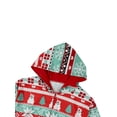 thumbnail image 4 of Seyurigaoka Family Matching Christmas Pajamas Outfit Cartoon Print Long Sleeve Hooded Jumpsuit Elasticated Closure Festive Pjs Clothing, 4 of 9