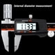 thumbnail image 4 of Calibrador Vernier digital LCD de 150 mm para dimensiones precisas Herramienta de medición precisa, 4 of 7