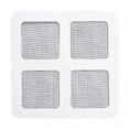 thumbnail image 2 of Disposable Hair Catcher Sticker | 4x4 Inch Shower Drain Cover | Mesh Floor Protector for Bathroom & Kitchen | 10-Pack Adhesive Drain Screens, 2 of 7