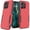Red, variant on For Motorola Moto G Stylus 5G 2025 Hybrid lined shockproof dual layer Rugged 2in1 Hard PC & Silicone TPU Non Slip Textured Tough Armor Cover, XPM Phone Case [Blue]
