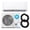 12000 BTU 115V 22 SEER2 WIFI, variant on WANAI 9050 BTU Ductless Mini Split AC and Heating System, 17 SEER2 115V Wall Mount Unit with Remote & Installation Kit, Indoor Outdoor Inverter Air Conditioner for Bedroom Office, Up to 400 Sq. Ft.