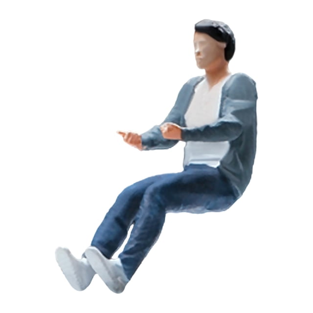 lionlar 1/64 Figurines Humaines Petites Personnes Modèle Figurines Garçon Micro Paysage Miniature Figurine Humaine