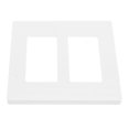 thumbnail image 2 of Screw Wall Plate - Double Switch Plate Covers Double Light Switch Cover Plate Double Outlet Cover Plate Light Switch Cover for Home Decor, 2 of 9