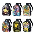 thumbnail image 2 of Mochila De Pokemon para niños, juguetes de papelería de estudio, Anime mediano, pequeña, bolsa escolar para estudiantes, regalo para el Día de los niños, bolsas de Pikachu con monstruo de bolsillo, 2 of 4