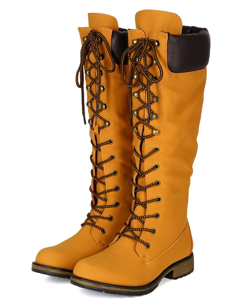 womens knee high work boots