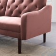 thumbnail image 5 of Wulawindy FUTON SOFA SLEEPER VELVET WITH 2 PILLOWS, 5 of 7